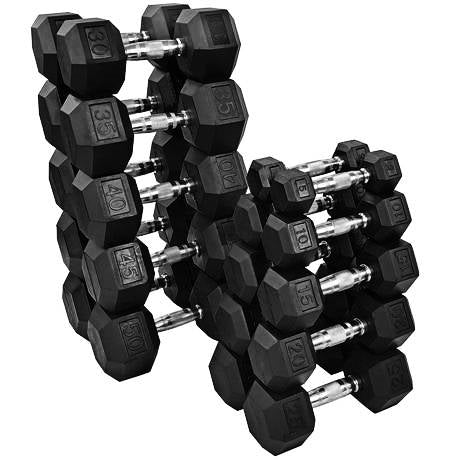 Gronk Fitness Rubber Hex Dumbbell Set Gronk Fitness Products Dumbbells 5-50_Set_720x_45f471f4-04f9-47bc-a934-62cf913e7306_bulgkl