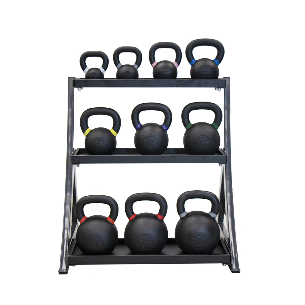 TKO COMPACT 3-TIER KETTLEBELL RACK