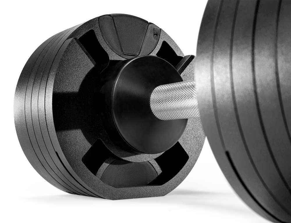 SMRTFT NÜOBELL 50lb Adjustable Dumbbell Set SMRTFT Variant(s) - Color BLACK_50_MBS5011_c7fd21d9-090a-43ba-a566-7edaac0b5272