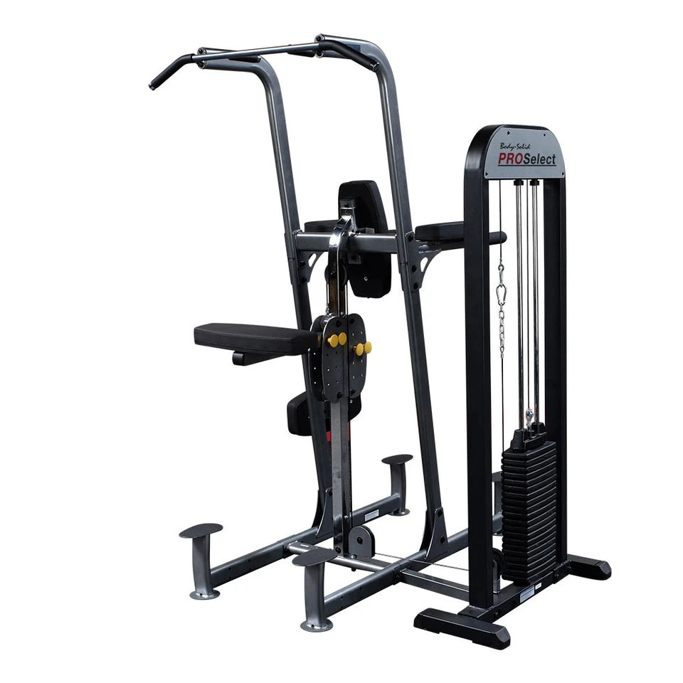 Body Solid FCD-STK Pro Select Weight Assist Chin-Up Dip