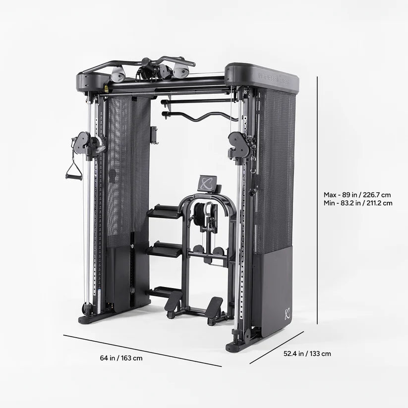 Inspire Series FT2 PRO Smith Functional Trainer Inspire Home Gym, labor intensive installation FT2-PRO_DIMENSIONS_1200x1200_1_1_itytwp_46cbac64-1fba-4b02-adf9-6871d8433856
