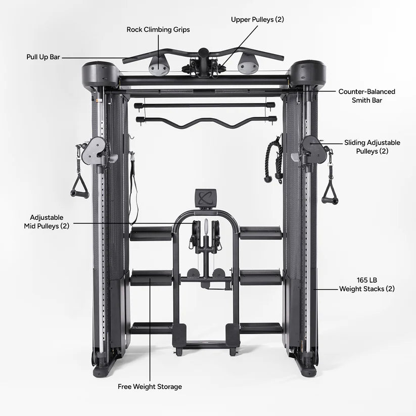 Inspire Series FT2 PRO Smith Functional Trainer Inspire Home Gym, labor intensive installation FT2-PRO_FEATURES_1200x1200_1_hkl6na_314e000c-78fd-4be9-98b4-bc1a22994cd7