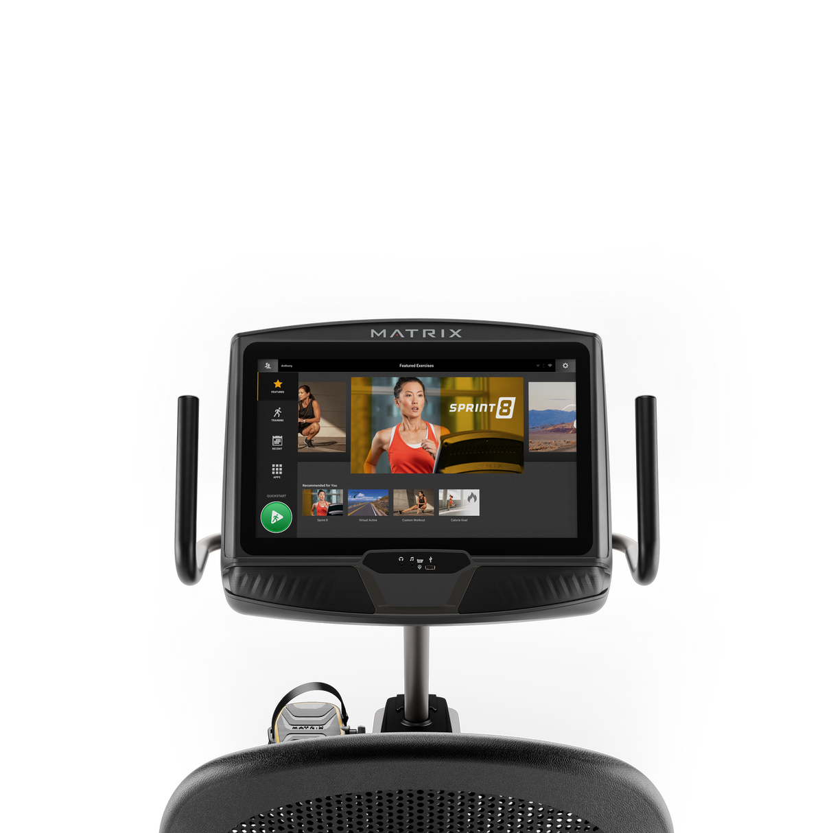 Matrix R50 Recumbent Bike with Console