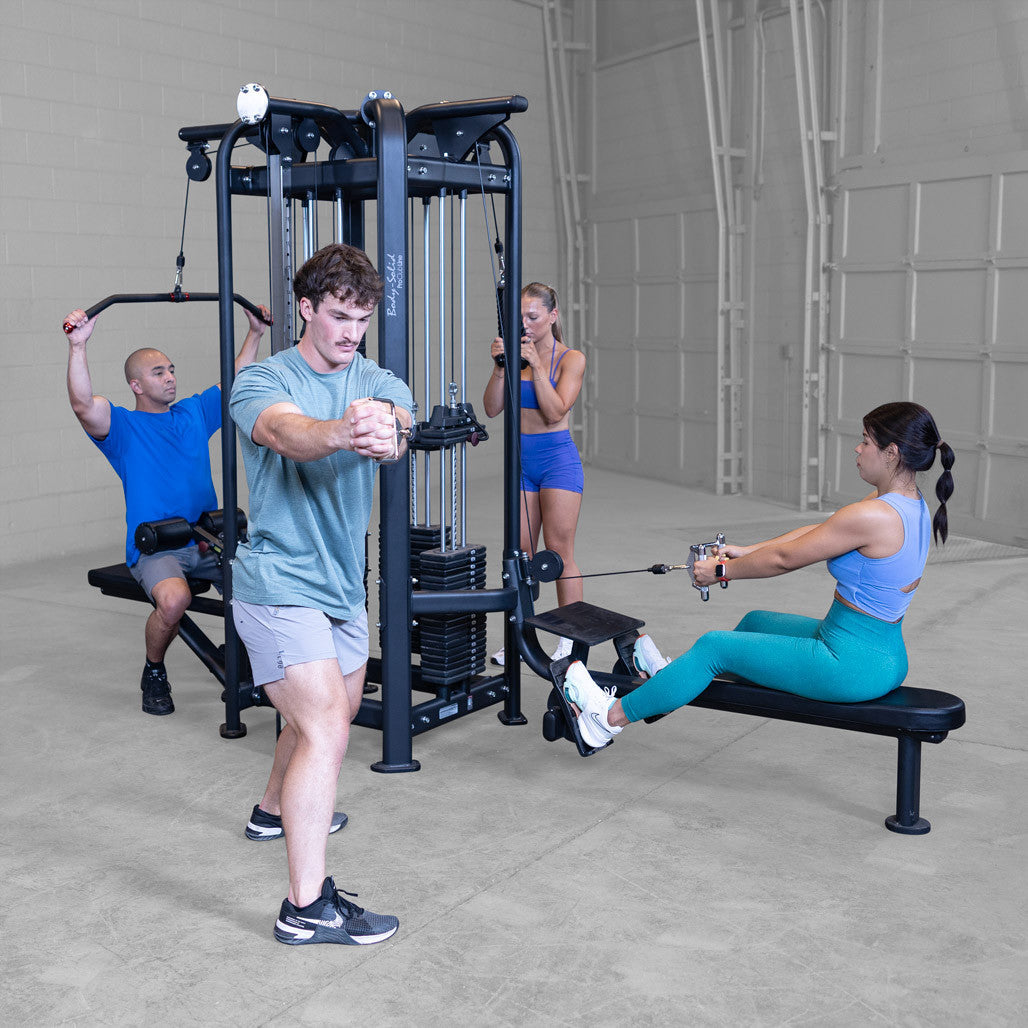 Body Solid - PCL Jungle Gym, 4 Station, 210lb Stacks x 4 Body Solid Home Gym, labor intensive installation body-solid_pcl-jungle-gym-sjg100_view-2