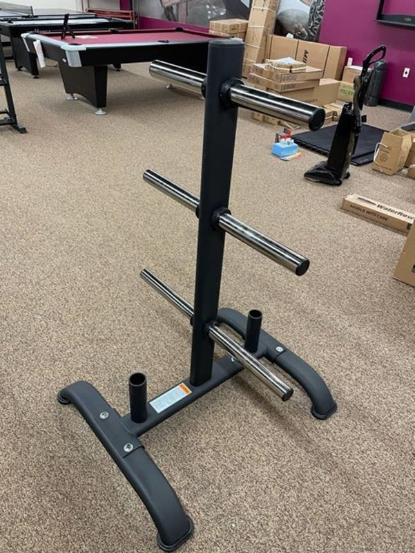 Olympic Weight Tree - Large Plate Storage - Final Stock Default Title G&G Fitness Equipment Dumbell racks, power block stand, plate and bar storage, kettlebell racks, ball racks e7ae6ff4-5a5c-ed11-834a-0af6a9949c45_69170