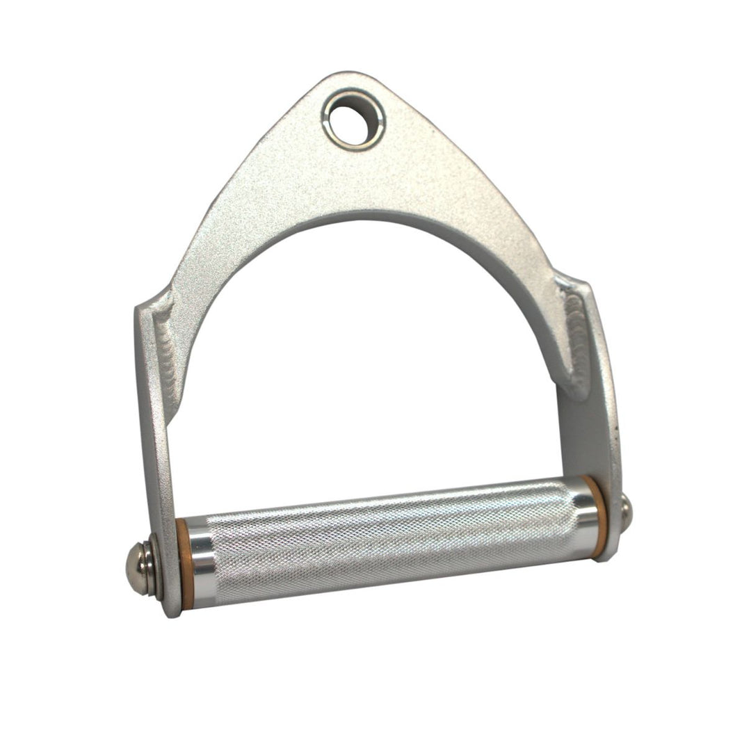Gronk Fitness Aluminum D Grip Handle - Final Stock Gronk Fitness Products Cable attachments gronkfitness_aluminum-d-grip-handle_view-2