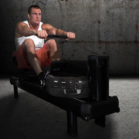 WaterRower Gronk M1 HiRise Rowing Machine Black - Final Stock WaterRower Rowers, Cross-Row waterrower_gronk-m1-with-hirise-1_view-7_ce68498c-786b-4896-a57d-65f721bc31d1