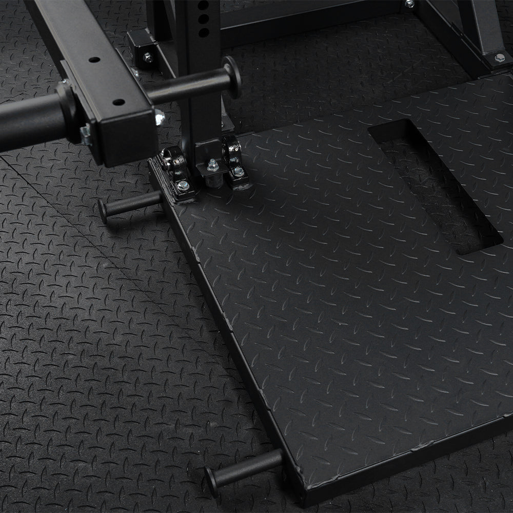 XM Belt Squat - Final Stock XM Fitness Home Gym, Small; Single stack or a-frame double stack (functional trainer). 5 functions or less xm-fitness_belt-squat-machine_main