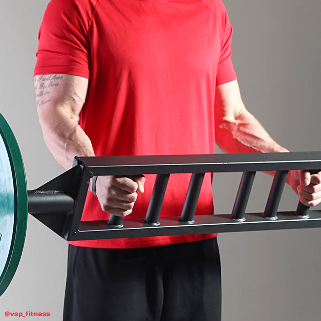 XM Fitness Black Steel Swiss Bar Straight XM Fitness Lifting bars, weight bars, dumbbell handles xm-fitness_black-steel-swiss-bar-straight_view-4