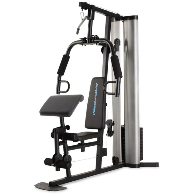 ProForm Carbon Strength Multi-Station G&G Fitness Equipment Home Gym, Small; Single stack or a-frame double stack (functional trainer). 5 functions or less 100-7556_1_1854e274-ff44-4d68-931f-defd2ef7679c