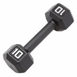 Gronk Cast Hex Dumbbell - Black 10 lb G&G Fitness Equipment Variant(s) - LBWeight 10_866d8161-bc44-4033-b968-847512157f67