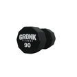 Dumbbell, 10 sided Urethane, Gronk, 90lb - Final Stock Gronk Fitness Products Dumbbells 10_Sided_GFP_DB-90_LB