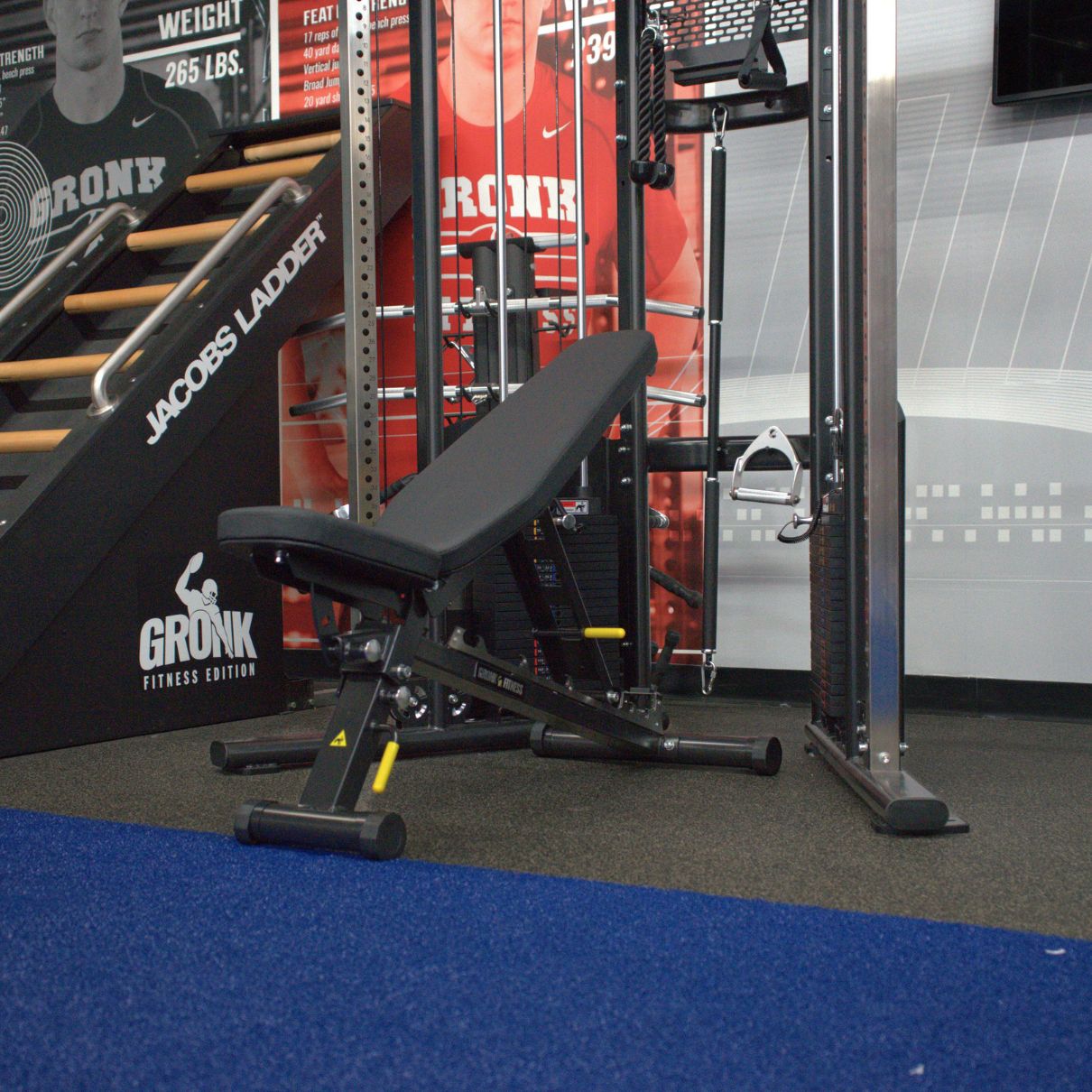 Gronk Fitness FID Folding Bench Gronk Fitness Products Bench; flat/incline/decline benches 11_1800x1800_d0bcf748-5348-4fcc-8291-53c55154781e