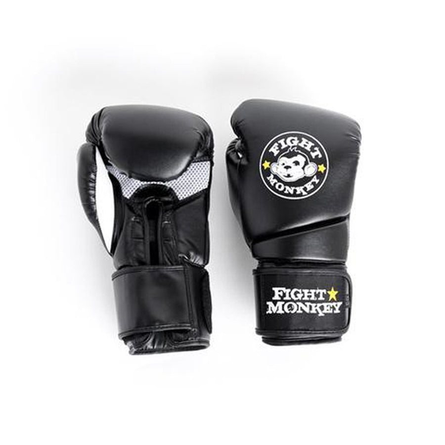 Fight Monkey 14oz Training Gloves Fight Monkey Aerobics; aerobic step, HR straps 2617-fm-boxing-white-lrg_large_732d9b60-59ea-4f25-8c6c-333e6d601564