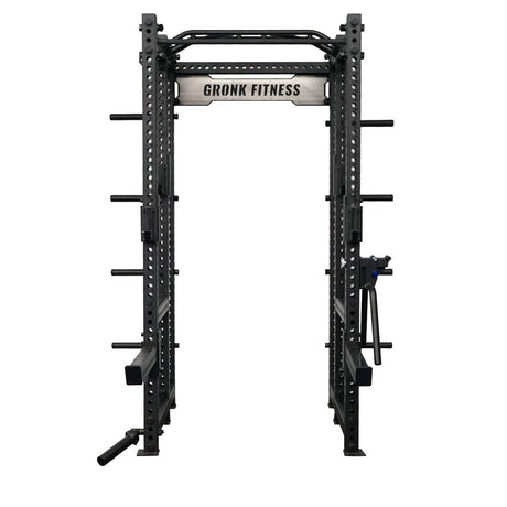 Gronk Fitness Gridiron Full Power Rack Gronk Fitness Products Racks, Elite (HDLHRL) 2_pbtled