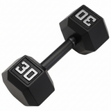 Gronk Cast Hex Dumbbell - Black 30 lb G&G Fitness Equipment Variant(s) - LBWeight 30_ccaea01d-a6ba-4373-8f2b-96e789b572cf