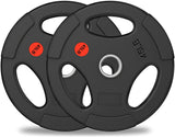 Premium Olympic Plates - Rubber Grip - Final Stock