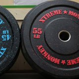 XM Fitness Crumb Rubber Bumper Plates XM Fitness Variant(s) - LBWeight 55-2-crumb_fa0085df-009d-4eac-beec-302814967502