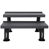 TKO 2 Tier Kettlebell Rack TKO Dumbell racks, power block stand, plate and bar storage, kettlebell racks, ball racks 859KR-BK_1024x1024_c6360893-7202-48d8-ab88-2479ab4846c4