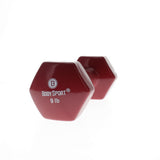 Elivate Body Sport Vinyl Dumbbells Elivate Variant(s) - LBWeight BDSVDB09_ffeb82ae-6ee2-4f90-8bdd-acb37760d69c