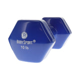 Elivate Body Sport Vinyl Dumbbells Elivate Variant(s) - LBWeight BDSVDB10_741d9195-da98-46f7-848f-e052584b2596