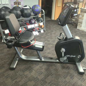 LIFE FITNESS CLUB SERIES+ RECUMBENT BIKE w/ X-CONSOLE — [Display Model]