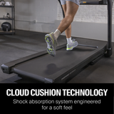 Inspire Series T5 Treadmill with 15 inch LED Display Inspire Treadmills under 350lbs Centr-T5-CloudCushion-1200x1200
