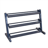 Body Solid GDR48B 3-Tier Dumbbell Rack Body Solid Dumbell racks, power block stand, plate and bar storage, kettlebell racks, ball racks GDR48B_IMGL2562-v3-1028px__30030.1735668019