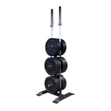 GWT56 2" Olympic Plate Tree and Bar Holder Body Solid Dumbell racks, power block stand, plate and bar storage, kettlebell racks, ball racks GWT56_DSF3099__12123.1735663120