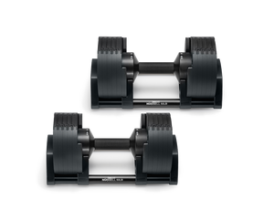 NÜOBELL 50lb Adjustable Dumbbell Set