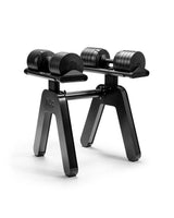 Nuobell Adjustable Dumbbell 100 lb Black SMRTFT Dumbbells NuoBell_Stand_Black_1_2_1920px_f077eea6-68c7-4a0c-9039-92786c301d73