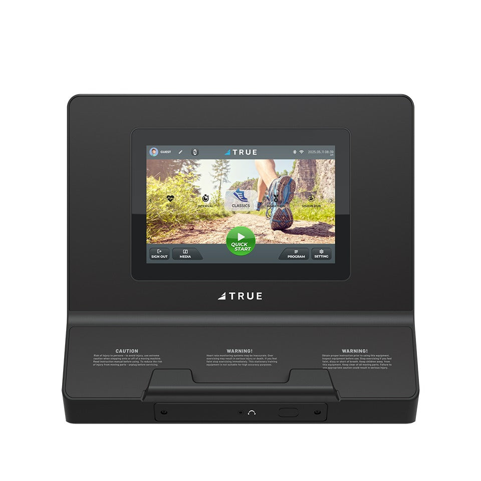 TRUE T10 touchscreen console for the TRUE Performance 8000 treadmill