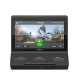 True Performance Series Recumbent Bike (Black) TRUE Recumbent Bikes TRUE-T16-front-bike_960