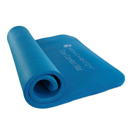BEACH BODY CORE COMFORT MAT, BLUE - Final Stock Beachbody Mats; padded exercise and aerobic mats beachbody_core-comfort-mat_main