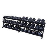 Body-Solid Dumbbell Rack (Black) Body Solid Dumbell racks, power block stand, plate and bar storage, kettlebell racks, ball racks body-solid_dumbbell-rack-copy_view-5_f564a12a-3108-46ce-8edd-def1993b184d