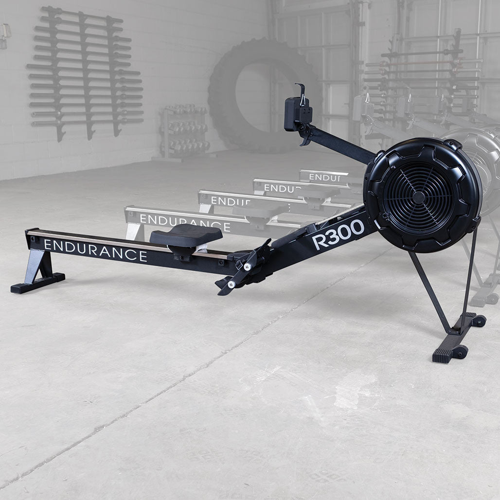 Body Solid Endurance R300 Indoor Rower Body Solid Rowers, Cross-Row body-solid_endurance-r300-indoor-rower_view-6