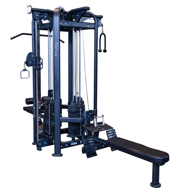 Body Solid - PCL Jungle Gym, 4 Station, 210lb Stacks x 4 Body Solid Home Gym, labor intensive installation body-solid_sjg-jungle-gym-4-stack_main