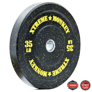 XM Fitness Crumb Rubber Bumper Plates