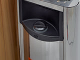 Close-up of the Harvia stove control knob