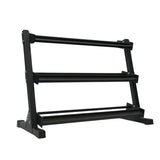 Gronk Fitness 3-Tier Dumbbell Storage Rack Gronk Fitness Products Dumbell racks, power block stand, plate and bar storage, kettlebell racks, ball racks gronkfitness_3-tier-dumbbell-storage-rack_view-3_8607efa0-2bda-48bf-9a9f-b8630cb7dc15