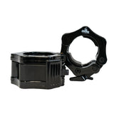 Gronk Fitness Bar Collars, Olympic Clamp - Black Gronk Fitness Products Lifting bar attachments (eg landmine, row handles, chains, collars, sleeves, barbell pad, manta ray) gronkfitness_bar-collars-black_view-2