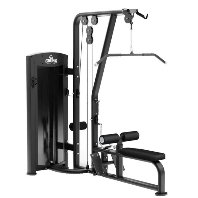 Gronk Dual Lat Pulldown and Low Row Selectorized - 50% OFF! - Final Stock Gronk Fitness Products Selectorized, single stack, assembly required gronkfitness_dual-lat-pulldown-and-low-row-selectorize_main