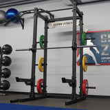 Gronk GridIron Series - Half Rack w/ Dip/Landmine Attachments Gronk Fitness Products Simple Basic Half / Power Rack, Smith gronkfitness_gridiron-series-half-rack-w-dip-landmine-attachments_view-4