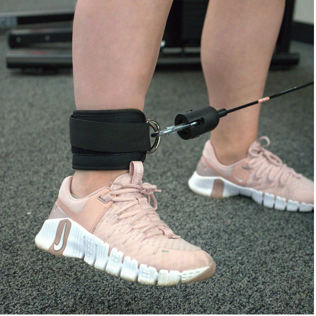 Padded Ankle Cuffs (Pair) G&G Fitness Equipment Cable attachments gronkfitness_padded-ankle-cuffs-pair_view-2