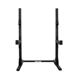 Gronk Fitness Squat Stand front view with J-Hooks