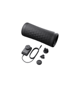 Vibration roller with its wall charger and three international charging adapters