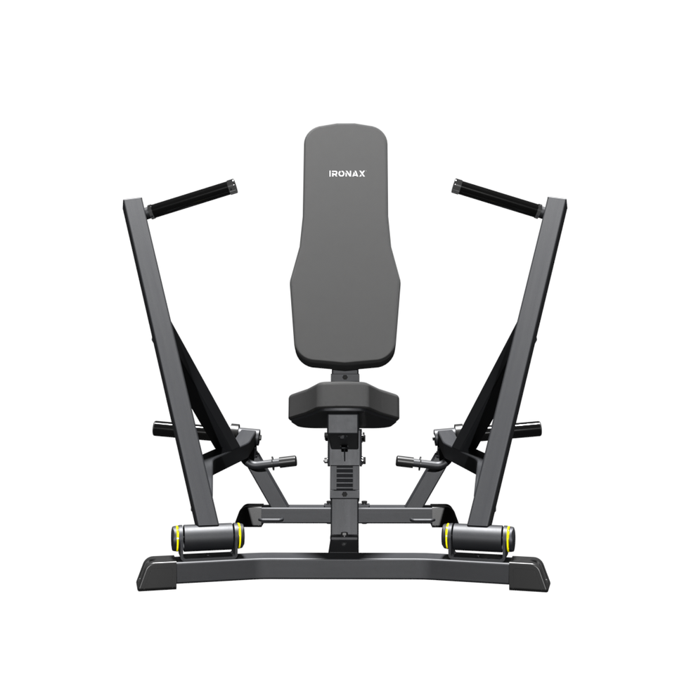 IRONAX XC-SCP SEATED CHEST PRESS Ironax Selectorized, single stack, MTS, Hammer, assembled ironax_xc-scp-seated-chest-press_main