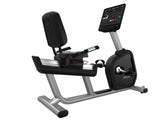 Life Fitness Aspire Recumbent Bike with SL Console, Arctic Silver Life Fitness Bike; Commercial life-fitness_aspire-recumbent-bike-with-sl-console-arctic-silver_view-3