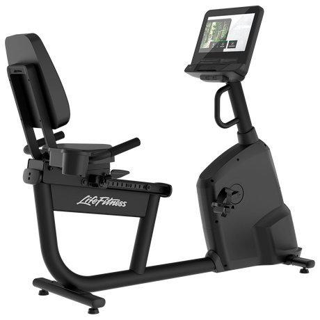 Life Fitness Atmos Recumbent Bike Home Edition with SE4 16-inch console