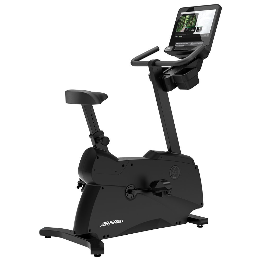 Life Fitness Atmos Upright Bike Home Edition with SE4 16-inch console